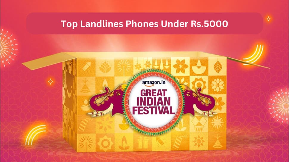 The Great Indian Festival Sale: Top Landline Phones Under Rs.5000 