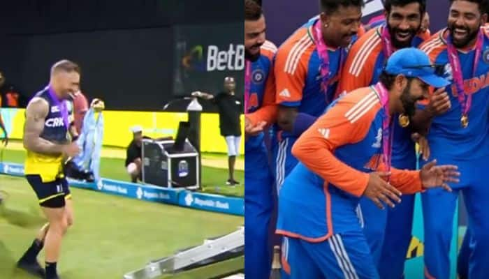 Faf du Plessis Does A Rohit Sharma, Dances Like Team India Captain After Winning CPL 2024; Video Goes Viral - Watch