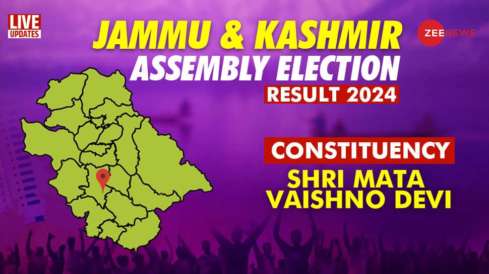 Shri Mata Vaishno Devi vidhan sabha chunav result 2024 live : Baldev Raj Sharma From BJP Won The Election