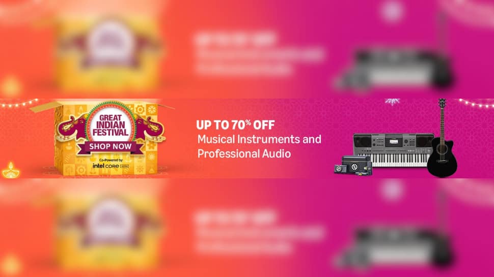 Up To 70% Off On Musical Instruments &amp; Personal Audio 