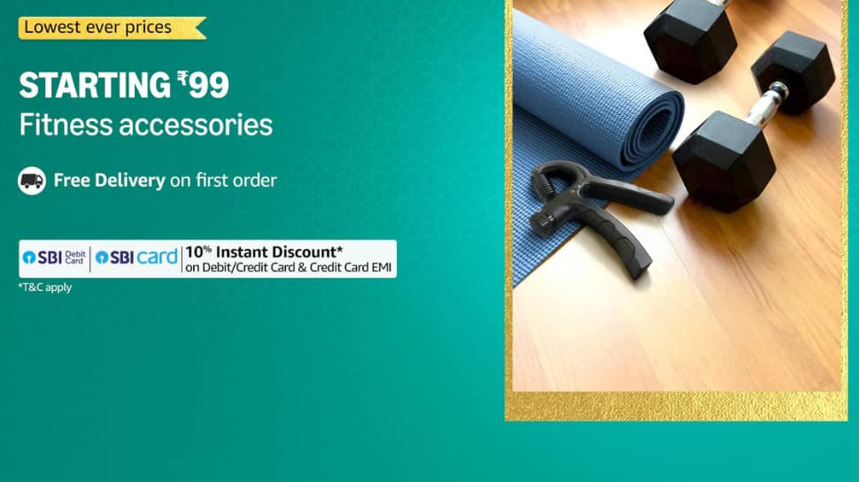 Fitness Accessories Starting From Rs.99: The Great Indian Festival Sale