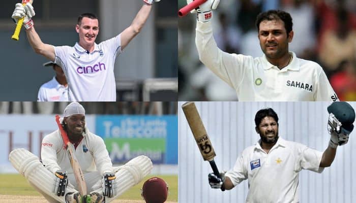 From Harry Brook To Virender Sehwag: Top 10 Fastest Triple Centuries In Test Cricket History – In Pics