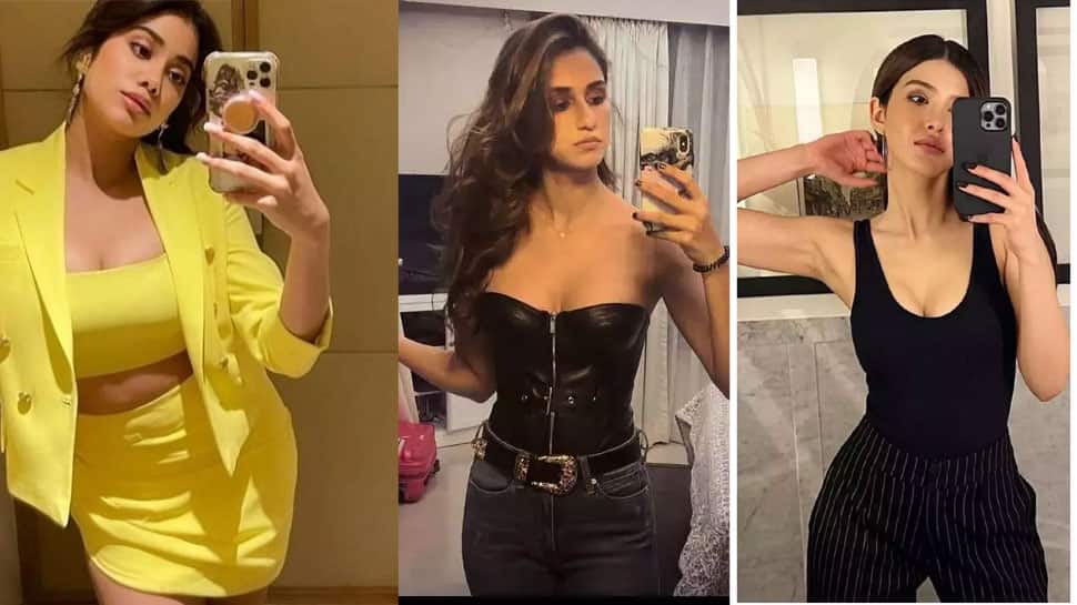 Bollywood Beauties And Their Love For Hot Mirror Selfies: Janhvi Kapoor to Disha Patani