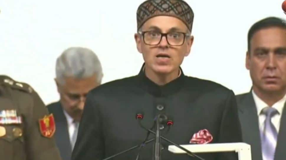 Omar Abdullah Takes Oath As Chief Minister Of Jammu And Kashmir