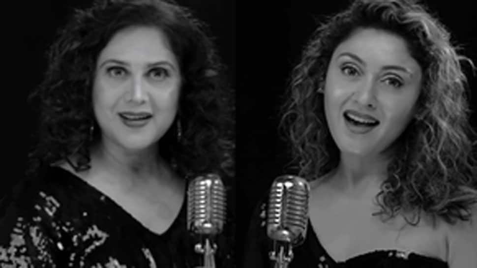 Remember 80s Star Meenakshi Seshadri? She Is Back With Manjari Fadnis For 'Meri Jung' Song Recreation - Watch