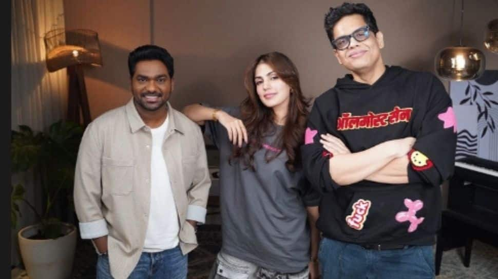 Rhea Chakraborty Drops New Episode For ‘Chapter 2’ Podcast Featuring Zakir Khan And Tanmay Bhat