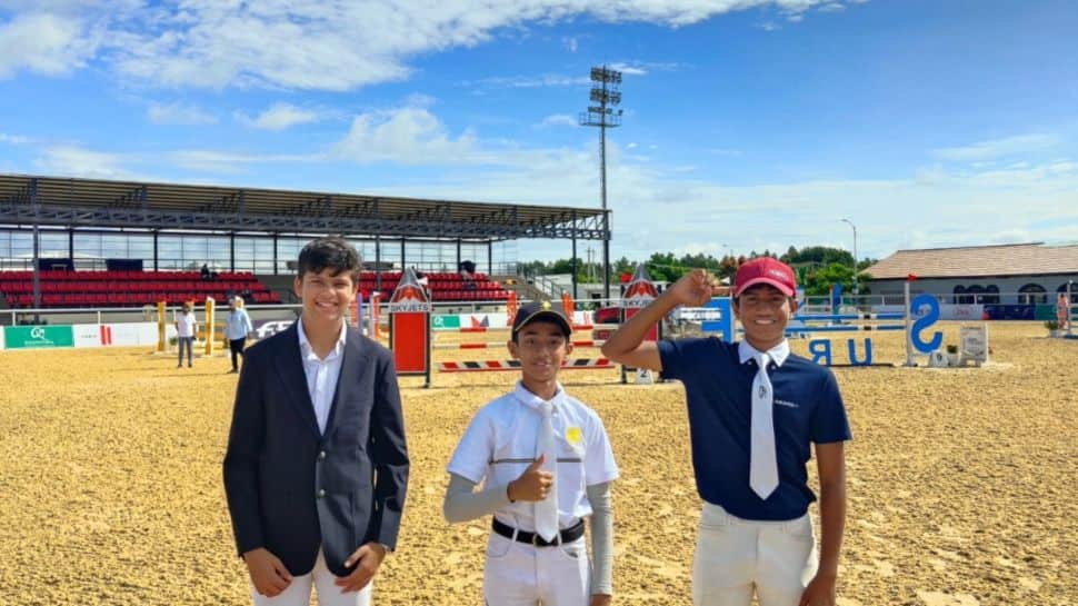 Kiran Akhade Stars On Day 1 Of India’s First-Ever FEI Concours Saut International 2