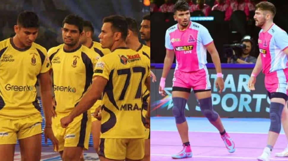 Pro Kabaddi League 2024 Telugu Titans vs Jaipur Pink Panthers Free Live