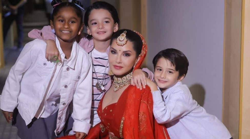 Sunny Leone Reflects On Motherhood In Heartfelt Post With Her Children, Says, ‘Mothers Are Always Mothering’