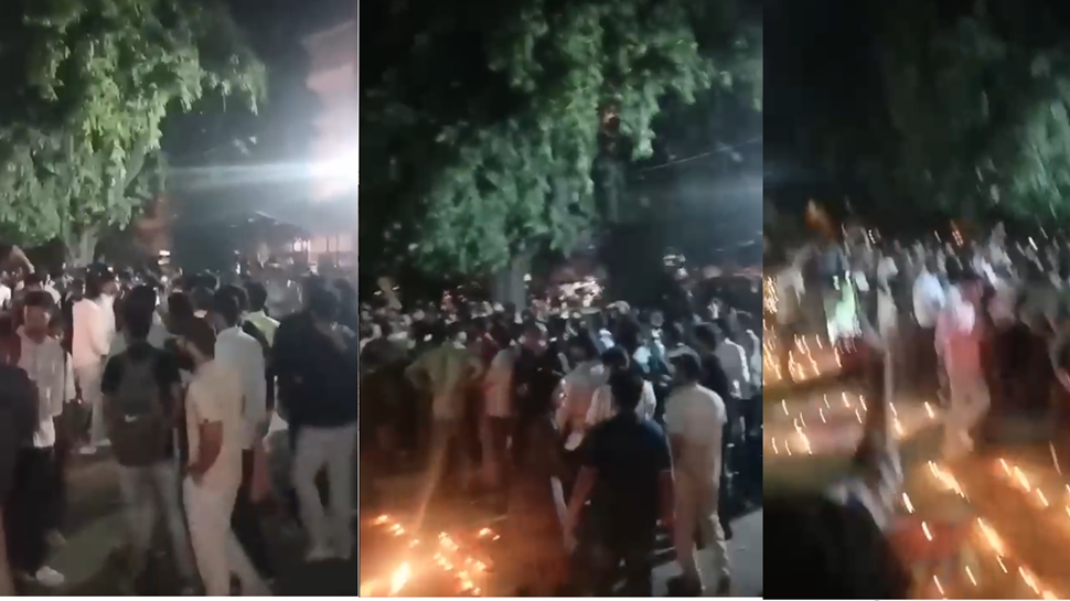 'Palestine Jindabad Slogans Raised, Rangoli Trampled': Ruckus During ABVP's Pre-Diwali Event In Jamia Millia Islamia University 'Palestine Jindabad Slogans Raised, Rangoli Trampled': Ruckus During ABVP's Pre-Diwali Event In Jamia Millia Islamia University