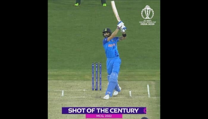 Virat Kohli's Shot Of The Century: Relive India Legends' Unbelievable Knock Vs Pakistan In T20 World Cup 2022 - Watch