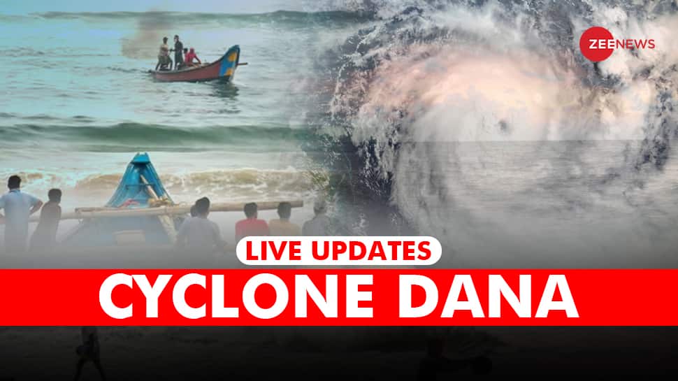 Live Updates Cyclone Dana Tracking News West Bengal Braces For