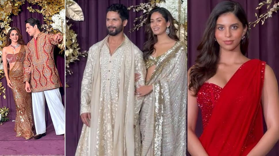 Diwali Bash 2024: Kiara Advani- Sidharth Malhotra, Shahid Kapoor- Mira Rajput & Other Celebs Arrived In Style