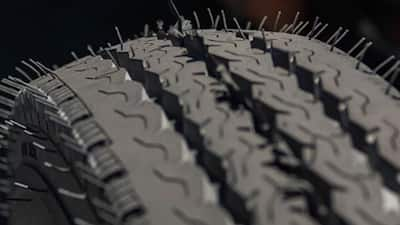 Tyres Tiny Rubber Hairs