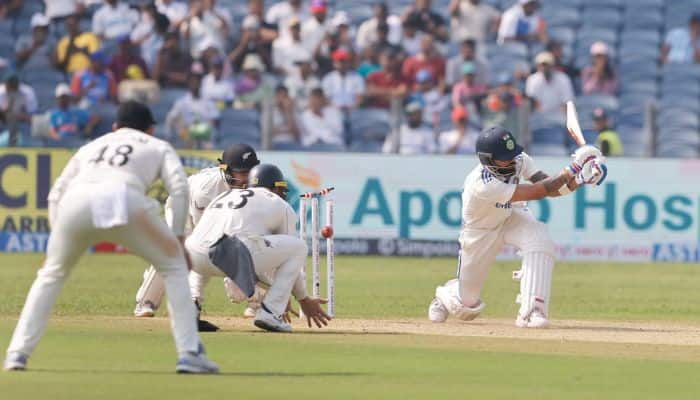 Virat Kohli Gets Bowled On Full-Toss Delivery During IND vs NZ 2nd Test At Pune, Video Goes Viral - Watch