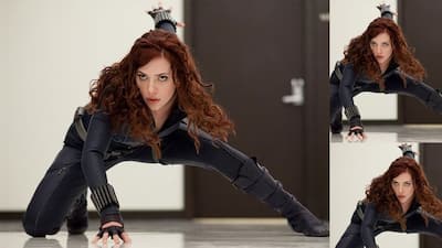 Scarlett Johansson in Black Widow (Disney+Hotstar)