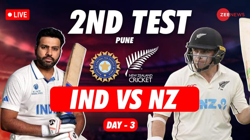 HIGHLIGHTS IND Vs NZ 2nd Test India's Unbeaten Run At Home Ends As