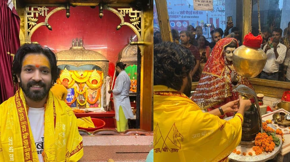 Vikrant Massey Seeks Blessings At Patna’s Hanuman Temple After Teaser Release Of 'The Sabarmati Report'