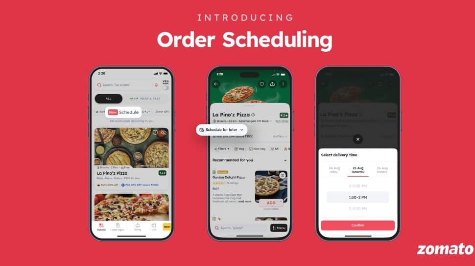 Want To Pre-Schedule Your Zomato Order? ‘Order Scheduling’ Feature Lets You Plan Ahead – Here’s How It Works