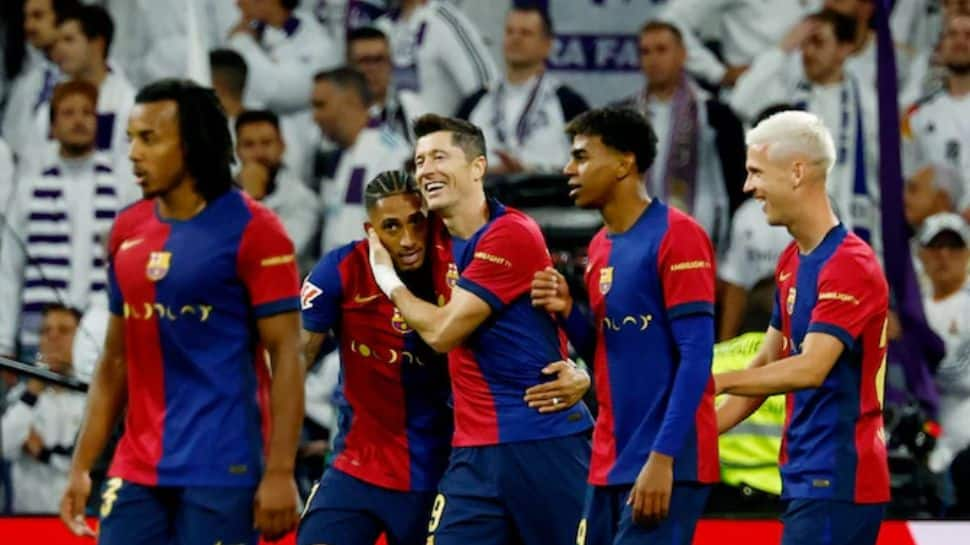 Barcelona Thrash Real Madrid 4-0 In El Clasico, Extend La Liga Lead