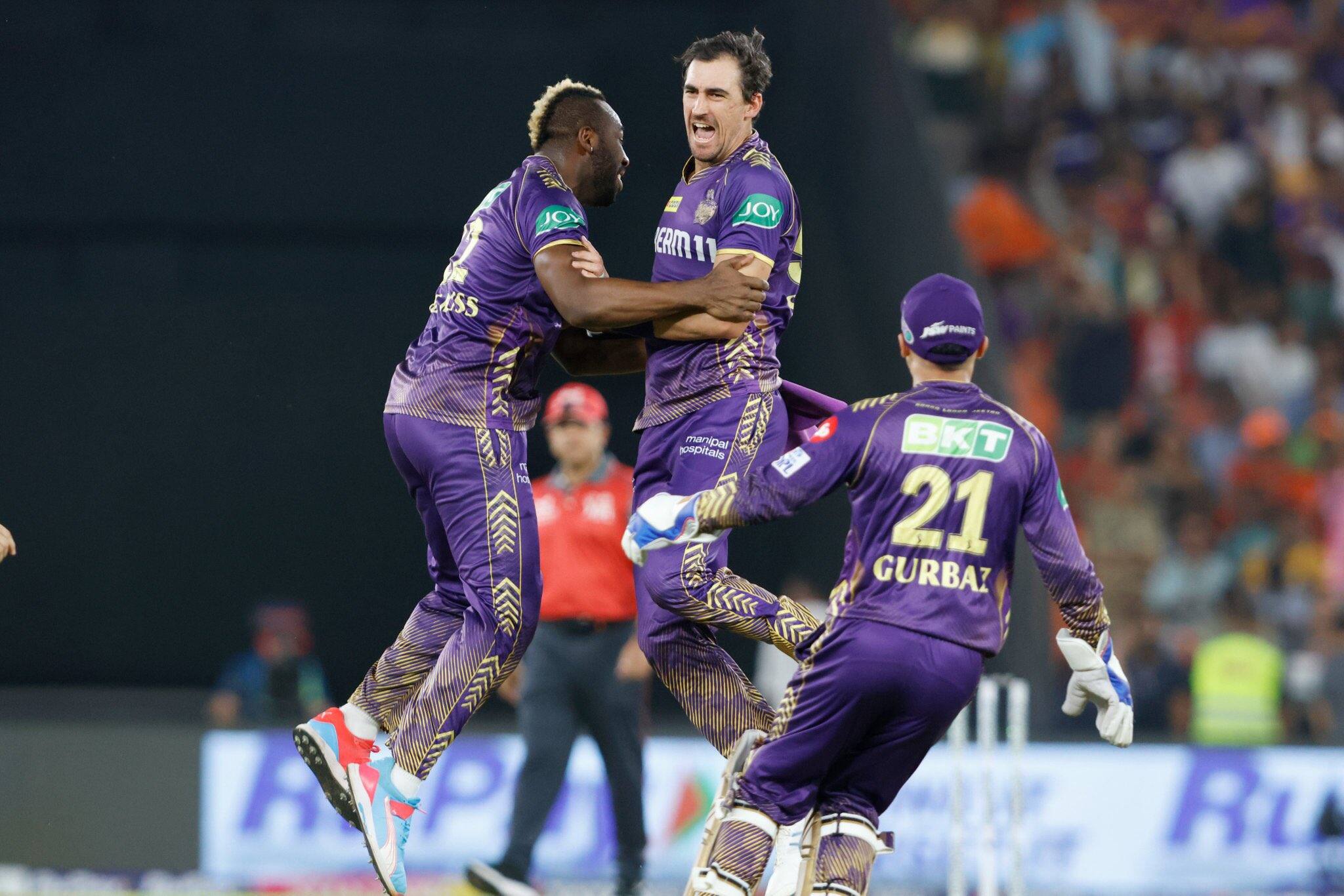 KKR's Dependence on Narine and Russell