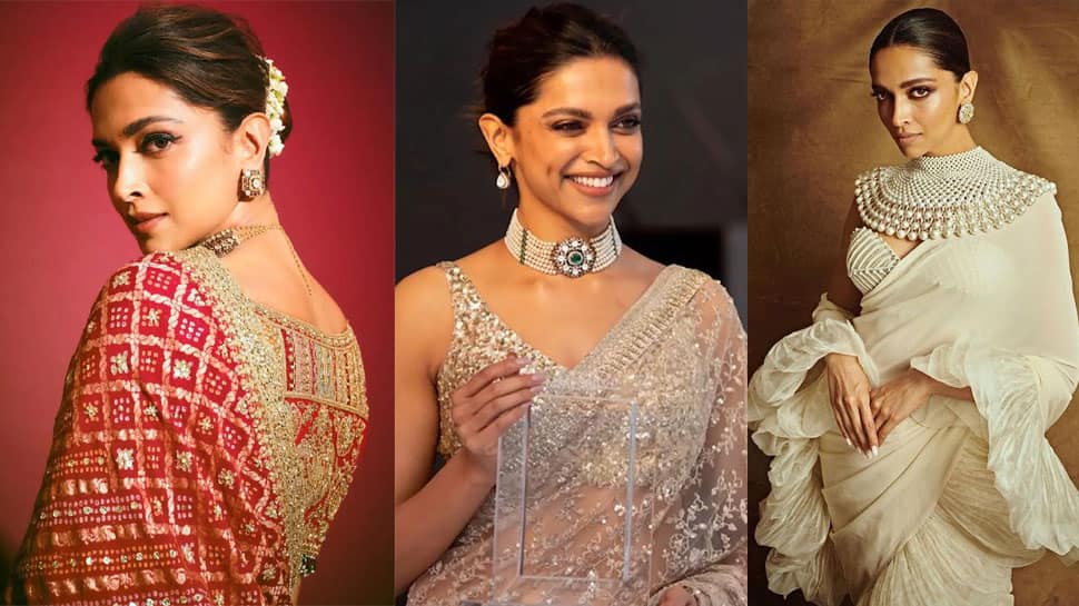 Deepika Padukone's Enchanting Ethnic Wardrobe