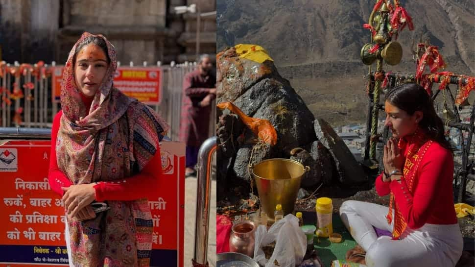 Sara Ali Khan Visits Kedarnath, Offers Prayers: 'Jai Bhole Nath'