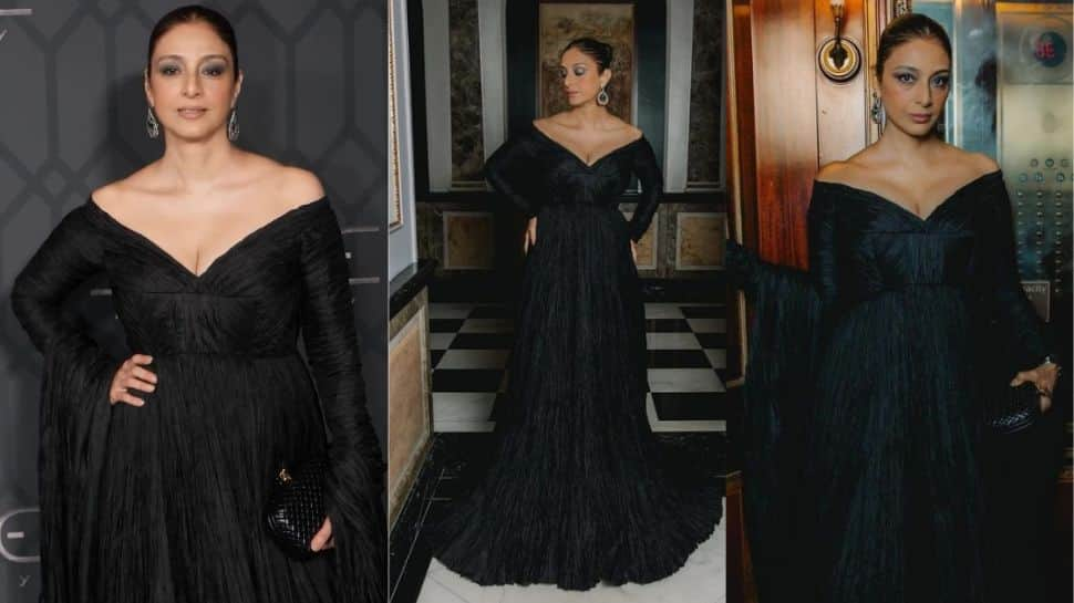 Tabu Stuns In Black Gown At 'Dune: Prophecy' New York Premiere