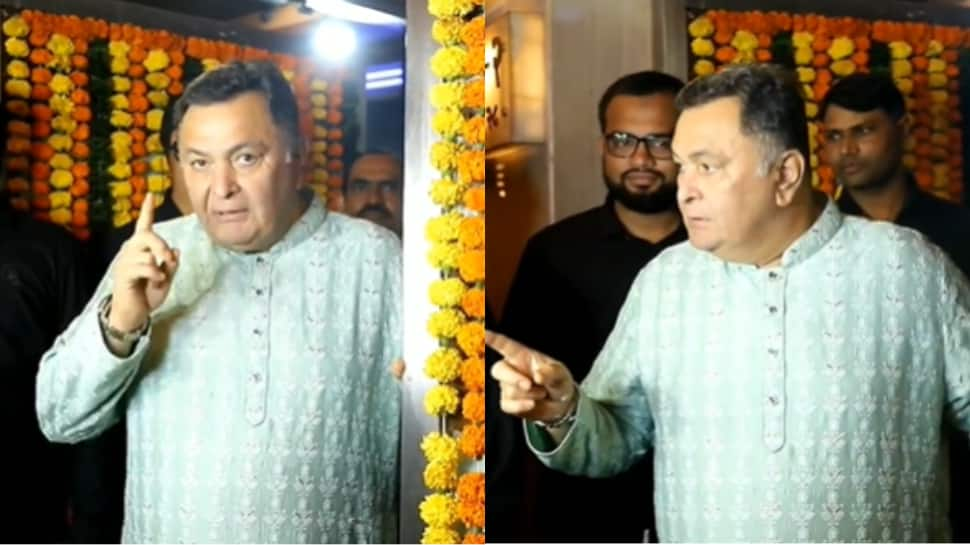 The Time Rishi Kapoor's Temper Erupted At A Diwali Party - WATCH