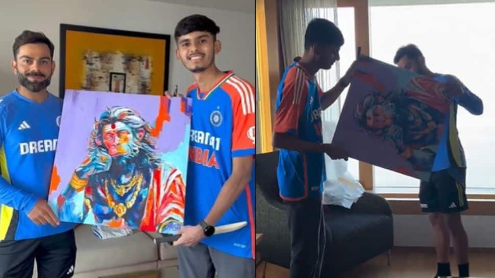 Birthday Tribute To Virat Kohli: Fan Gifts Beautiful Lord Hanuman Painting- WATCH