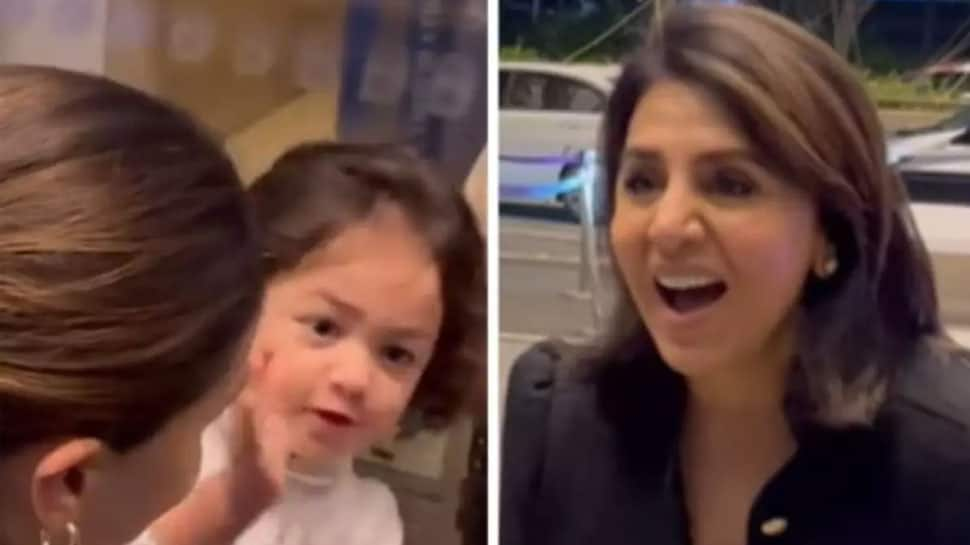 Neetu Kapoor Drops Adorable Wish For Raha On Her 2nd Birthday; Ranbir Kapoor Cannot Stop Kissing His Daughter