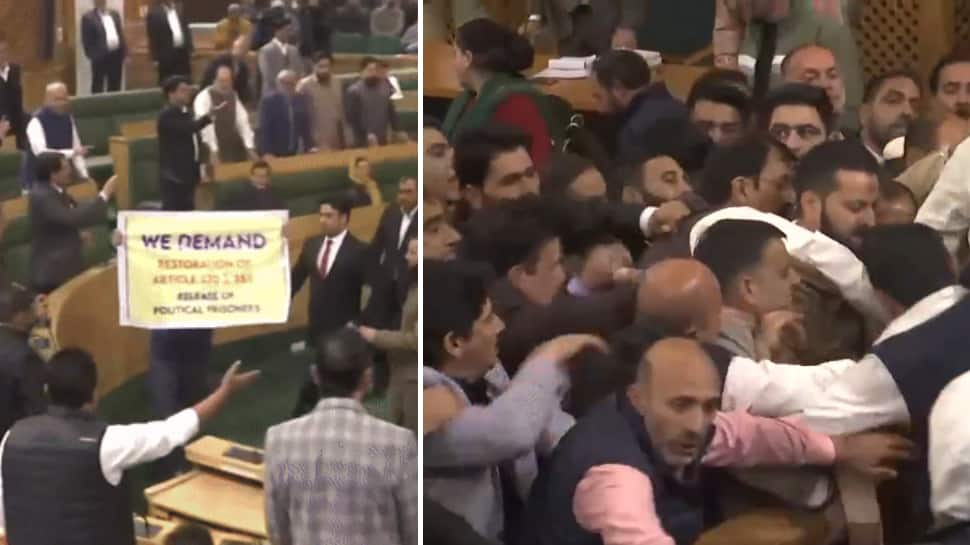 Brawl In J&Ok Meeting As Particular Standing Decision Sparks Violent Protest