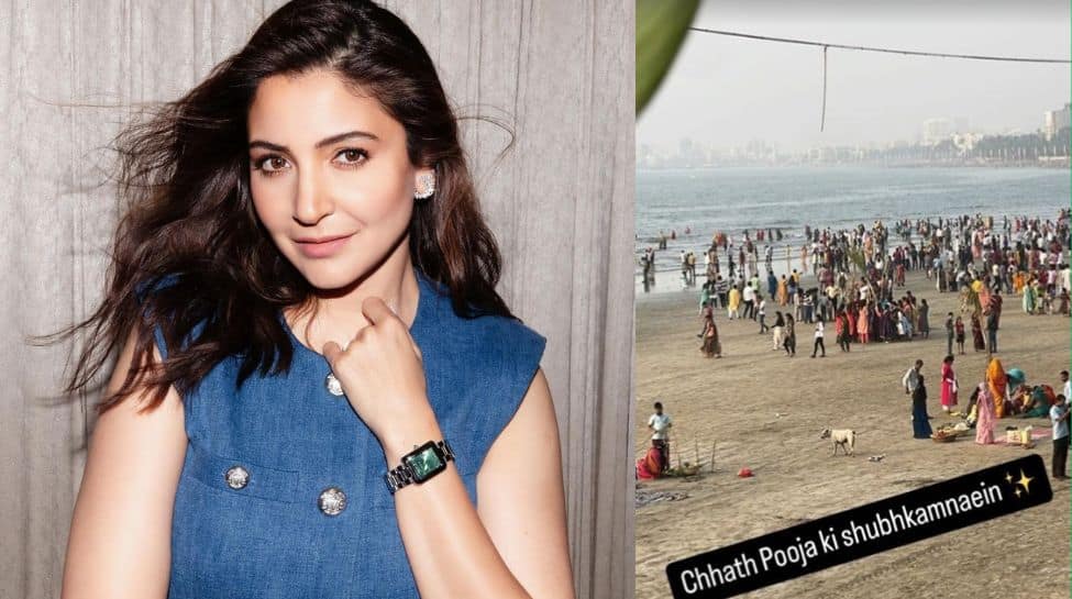 Anushka Sharma Captures Devotees Celebrating Chhath Puja On Mumbai Beach From Her Sea-Facing Apartment