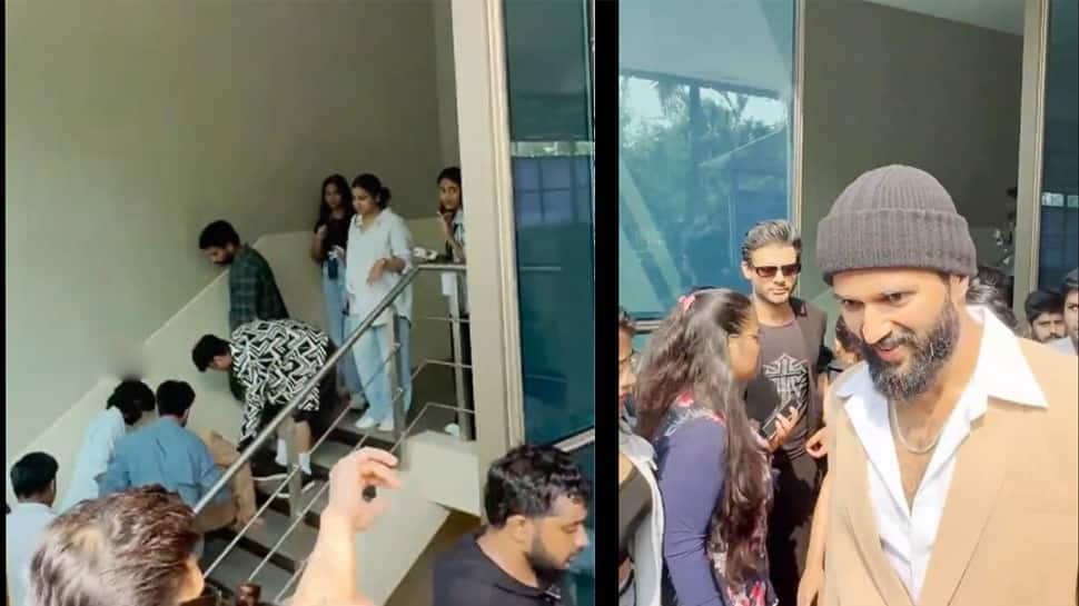 Vijay Deverakonda Injures Himself In Stair Fall After Losing Balance - WATCH