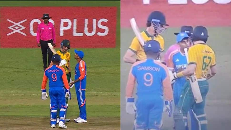 Suryakumar Yadav Loses Cool Defending Sanju Samson In Heated Face-Off With Marco Jansen - WATCH