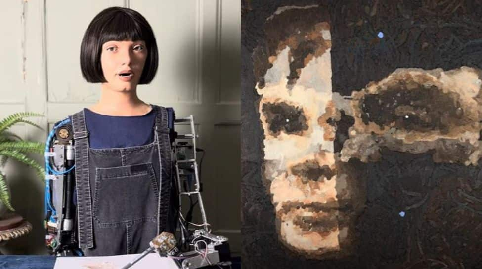 Meet Ai-da: The Humanoid Robotic Artist Behind A Rs 9 Crore Alan Turing Portrait