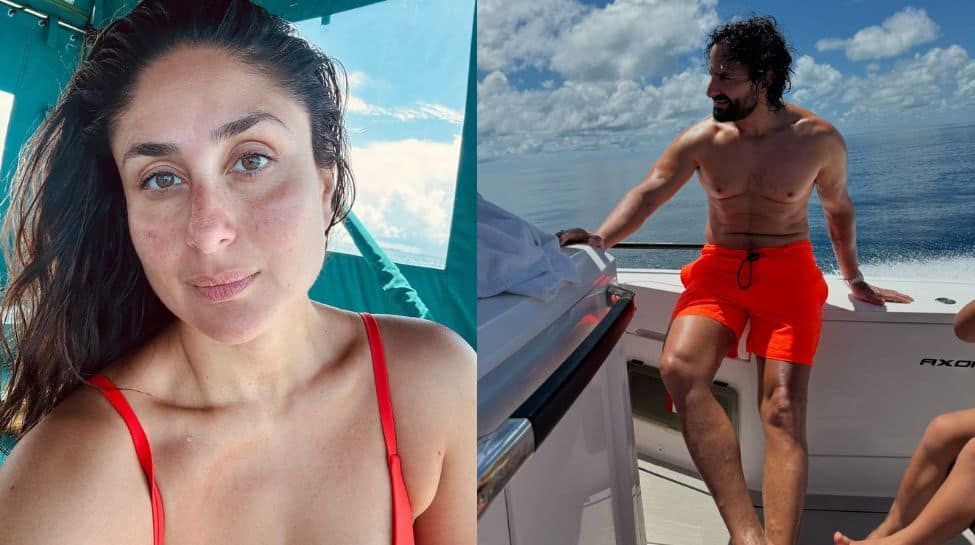 Kareena Kapoor's Beach Selfies Set Major Goals, Featuring A Shirtless Saif Ali Khan