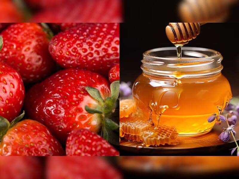 Strawberry and Honey Face Pack