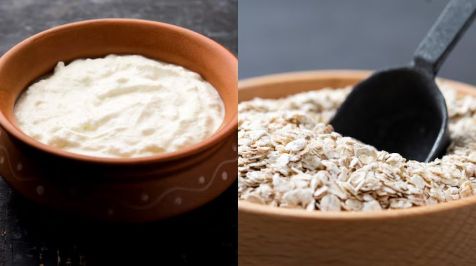 Yogurt and Oatmeal Face Pack