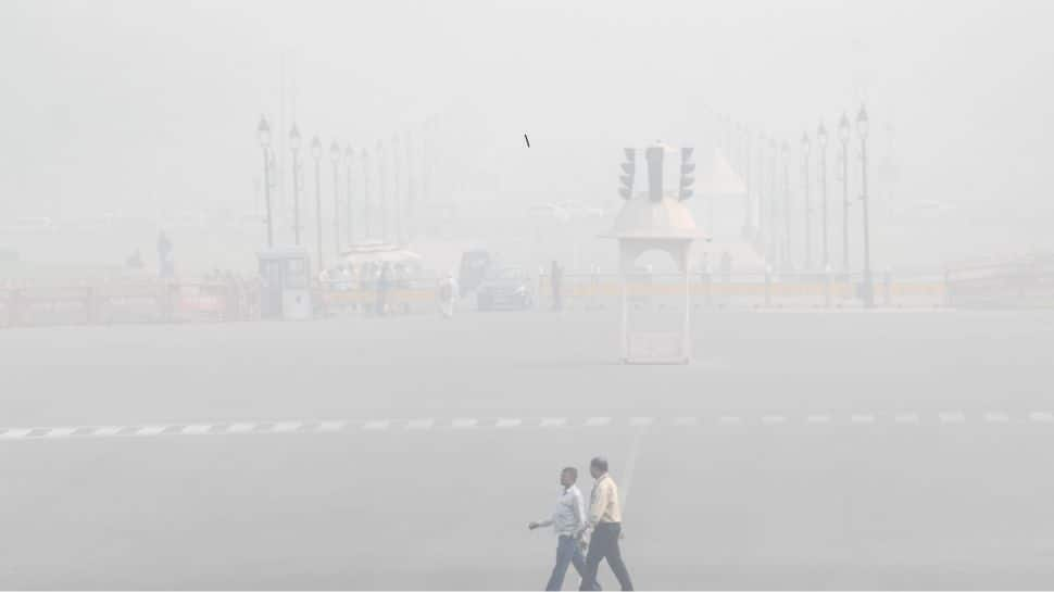 Delhi Air Air pollution: Nationwide Capital Engulfed In Smog, AQI Drops Down To Extreme