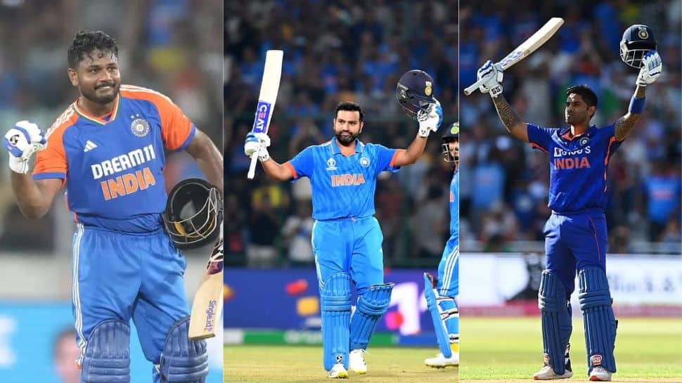 Sanju Samson To Rohit Sharma: 7 Star Batsmen With Most Hundreds In T20 International Cricket- Check In Pics | News | Zee News