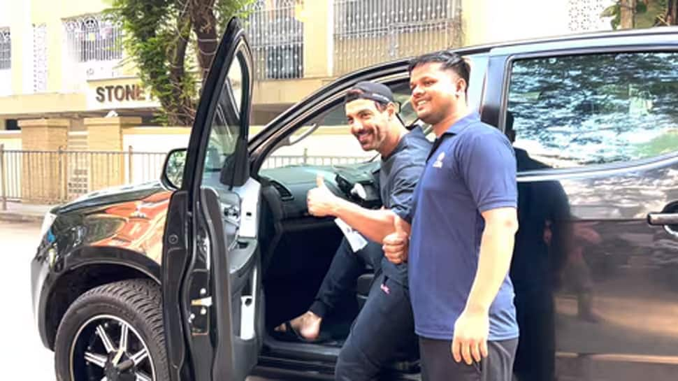 Maharashtra Polls: John Abraham Clicks Selfies With Fans After Casting His Vote