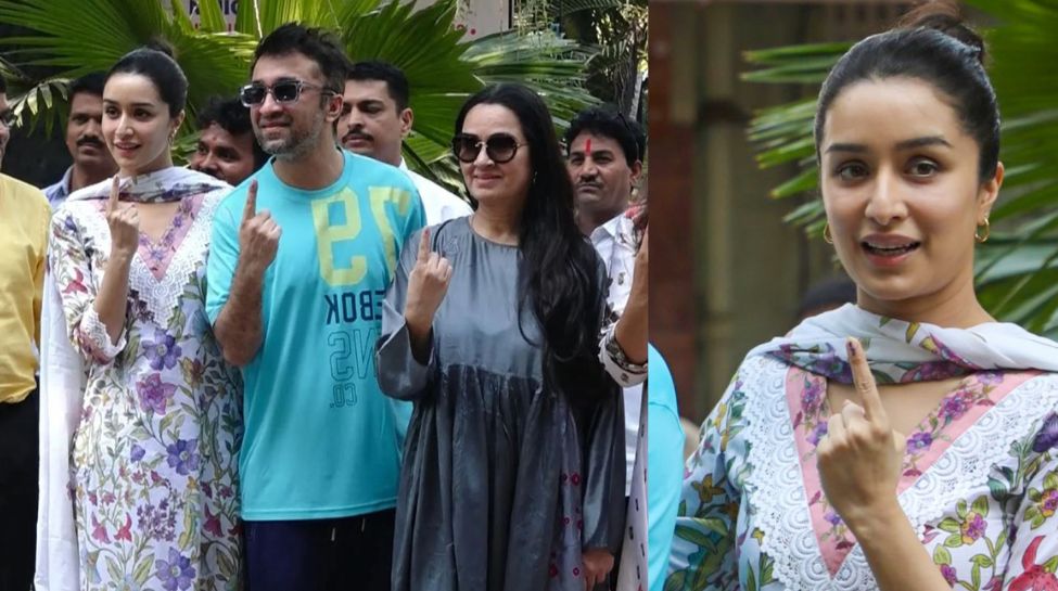 Shraddha Kapoor and family
