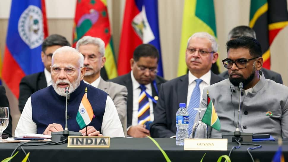 Modi In Guyana: India, Guyana Ink 10 Pacts, Resolve To Enhance Ties In Various Areas