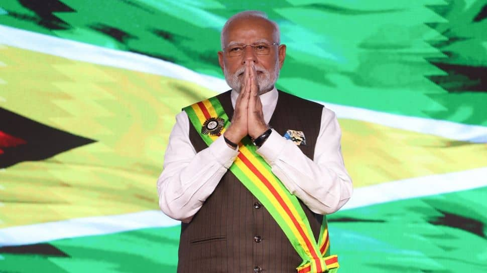 Dominica Honors Prime Minister Modi With Prime Award