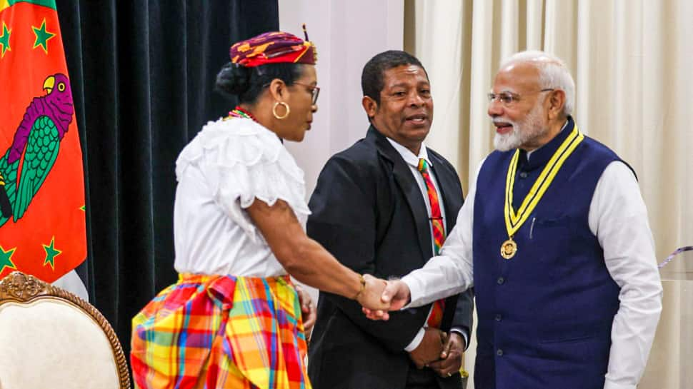 PM Modi Meets Caribbean Leaders, Strengthens India-CARICOM Ties In Historic Guyana Go to