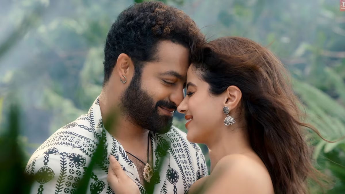 Janhvi Kapoor and Jr NTR