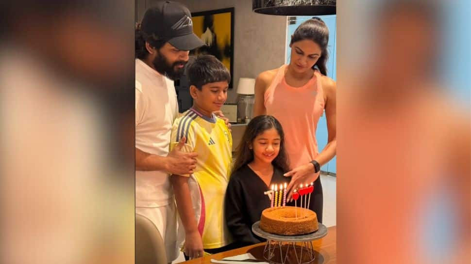 Allu Arjun Celebrates Daughter Allu Arha’s Birthday With Heartfelt ‘DAAddy’s Princess’ Post!