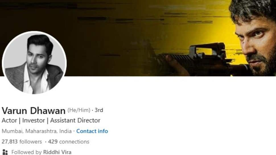 Varun Dhawan Makes His LinkedIn Debut, Labels First Post As "New Chapter"