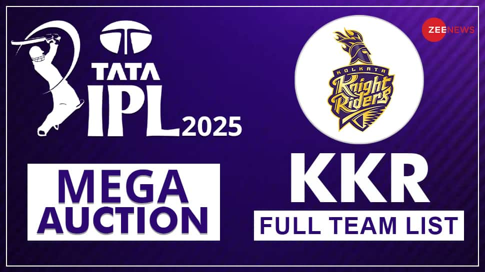 IPL 2025 Mega Auction: Full List Of Kolkata Knight Riders Players